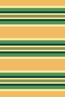 Packaging textile stripe background, short vertical fabric seamless. Overlay texture lines pattern in amber and yellow colors. vector