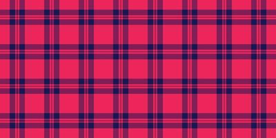 Vibrant pink and navy plaid pattern. Perfect for textile design, apparel, website backgrounds, or any project needing a bold, geometric texture. vector