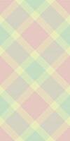 Thanksgiving textile pattern, wallpaper fabric texture tartan. Art seamless check plaid background in light color. vector