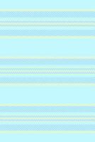 Isolation textile seamless, canvas lines fabric pattern. Marriage background stripe texture vertical in light and cyan colors. vector