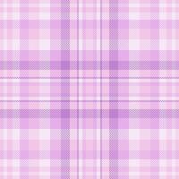 Delicate pastel purple and white plaid pattern. Perfect for textile design, fashion, website backgrounds, stationery, or scrapbooking. vector