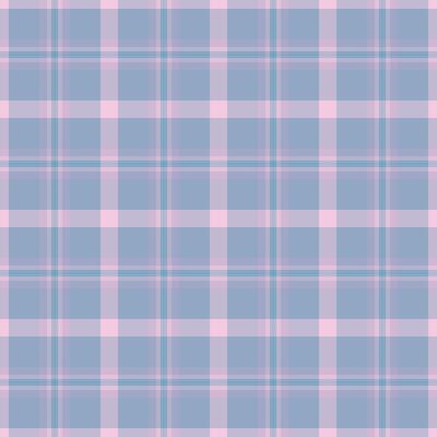Subtle pastel pink and blue plaid pattern. Ideal for backgrounds, textiles, and website design. Soft, gentle aesthetic evokes feelings of calmness and serenity.