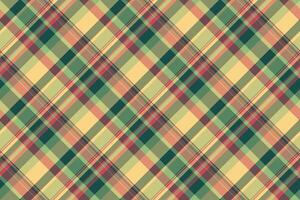 Mix texture check seamless, dog tooth plaid tartan. Cowboy pattern fabric textile background in orange and red colors. vector