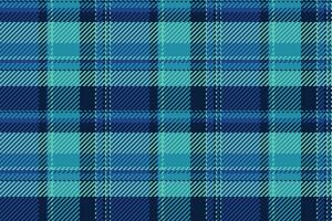 Frame check pattern texture, model background fabric textile. Seasonal tartan plaid seamless in blue and dark colors. vector