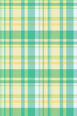 Vibrant pastel plaid pattern in springlike hues. Ideal for textile designs, website backgrounds, or crafting projects. This cheerful and refreshing image evokes feelings of optimism and renewal.