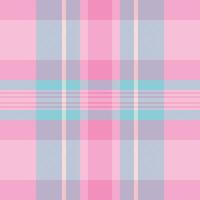 Pastel pink, purple, and aqua plaid pattern. Perfect for textiles, backgrounds, or website design. This soft, gentle design evokes feelings of calmness and femininity. vector