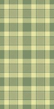 Elegant muted green and beige plaid pattern. Perfect for textile design, website backgrounds, or crafting projects. Evokes a sense of calm and sophistication. vector
