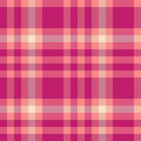 Vibrant pink and coral herringbone plaid pattern. Perfect for textile design, fashion, website backgrounds, or scrapbooking. A modern, stylish texture with a classic feel. vector