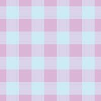 Sweet pastel pink and light blue gingham pattern. Perfect for backgrounds, textiles, or crafting projects. This cheerful, delicate design evokes feelings of softness and serenity. vector