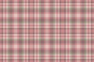 Classic tartan pattern in soft rose and moss hues. Traditional Scottish design, ideal for textiles, backgrounds, or cozy home decor projects. Versatile stylish. vector