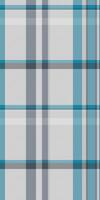 Elegant teal and grey plaid pattern. Perfect for textile designs, website backgrounds, or fashion illustrations. Subtle yet stylish, this seamless texture offers a sophisticated visual appeal. vector