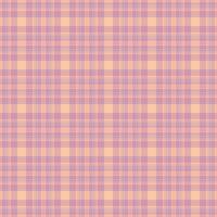 Wrapping tartan texture fabric, structure pattern plaid seamless. Asymmetric textile background check in light and orange colors. vector