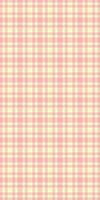 Oktoberfest textile background, overlayed check plaid texture. Canvas pattern seamless tartan fabric in light and lemon chiffon colors. vector
