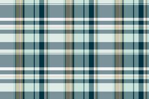 Tweed seamless pattern texture, layered plaid tartan fabric. Flannel check textile background in pastel and white colors. vector