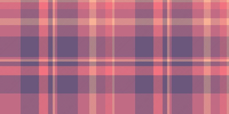 Soft pastel plaid pattern. Seamless texture in muted coral, peach, and dusty purple hues. Ideal for textile design, fashion, apparel, home decor, and website backgrounds.