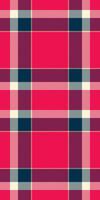 Vibrant pink, navy, and cream plaid pattern. Perfect for textile design, fashion, website backgrounds, or any project needing a bold, textured look. vector