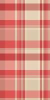 Subtle red and beige plaid pattern, perfect for backgrounds, textiles, or website designs. Evokes a sense of warmth and classic style. vector