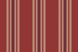 Product vertical textile pattern, tone stripe fabric background. Quiet seamless lines texture in red and light colors. vector