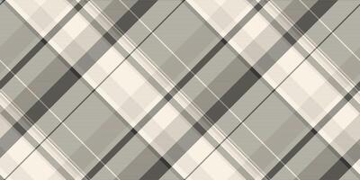 Elegant plaid pattern in neutral tones. Perfect background for textiles, web design, or print projects. Subtle, versatile, and stylish graphic element. vector