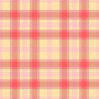 Pastel pink and peach herringbone plaid pattern. Perfect for textile design, fashion, websites, and branding. A soft, cheerful texture ideal for spring or summer themes. vector