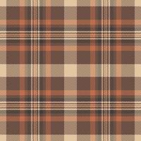 Warm autumnal plaid pattern in earthy tones. Perfect for textile design, fallthemed projects, and creating a cozy, rustic aesthetic. vector