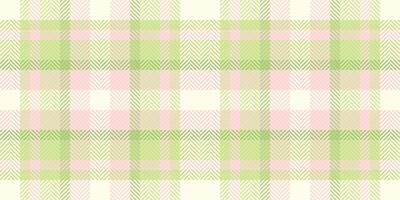 Pastel pink and green plaid pattern. Perfect for spring or summer designs, textiles, or website backgrounds. This soft, subtle texture evokes feelings of warmth and serenity. vector