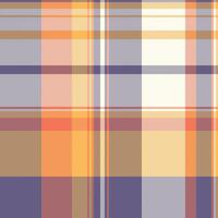 Warmtoned plaid pattern. Seamless texture with intersecting lines for backgrounds, textiles, crafts, and design. Represents comfort and traditional style. vector