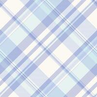 Subtle pastel plaid pattern in soft blues and creams. Elegant, versatile design perfect for backgrounds, textiles, or website design. A calming, modern aesthetic conveys serenity and sophistication. vector