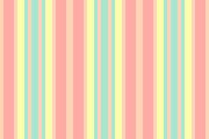 Vample fabric pattern vertical, pretty texture stripe background. Poloured textile lines seamless in light and red colors. vector