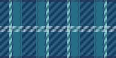 Seamless teal and navy blue plaid pattern. Perfect for textile design, website backgrounds, or fashion projects. Subtle texture adds visual interest and evokes feelings of calm and sophistication. vector