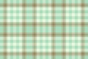 Seamless pastel green and beige plaid pattern. Perfect for textile design, website backgrounds, or crafting projects. This soft, subtle texture evokes feelings of calmness and tranquility. vector