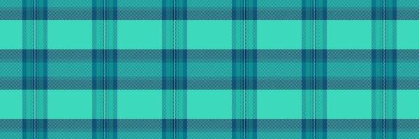 Seamless teal and dark teal plaid pattern. Perfect for textile design, website backgrounds, or crafting projects. vector