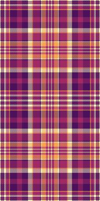30s fabric seamless , american textile plaid texture. Customized pattern check tartan background in pink and purple colors.