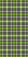 Vibrant lime green and gray plaid pattern. Perfect for textile design, fashion, website backgrounds, or any project needing a fresh, stylish texture. vector