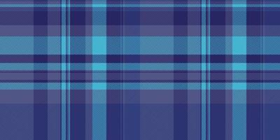 Seamless cooltoned plaid pattern in shades of blue and teal. Perfect for textile designs, website backgrounds, or fashion projects. vector