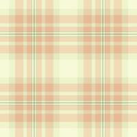 Summertime check background pattern, wear seamless tartan . Best textile fabric texture plaid in light and wheat colors. vector