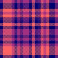 Vibrant herringbone plaid pattern in coral, purple, and navy. Perfect for textile design, fashion, website backgrounds, or any project needing a bold, textured aesthetic. vector