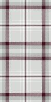 Periodic pattern background check, hat seamless texture. Trend textile tartan fabric plaid in gainsboro and grey colors. vector