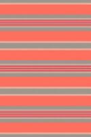 Decorating textile pattern, romance stripe texture seamless. Wedding lines fabric background vertical in red and cyan colors. vector