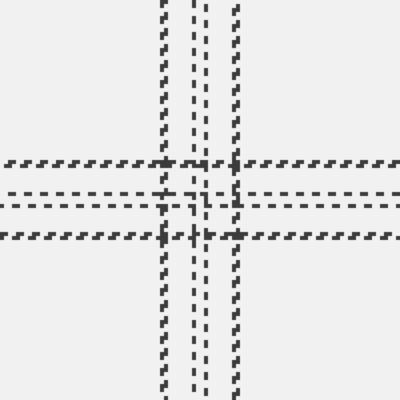 Abstract geometric pattern featuring intersecting lines of varying thickness and styles a minimalist design ideal for backgrounds, textures, or website elements.