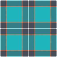 Vibrant teal and gray plaid pattern. Perfect for textile design, fashion, home decor, and web backgrounds. vector