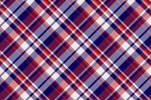 Mature texture background, bathroom textile seamless check. Micro fabric pattern plaid tartan in red and pastel colors. vector