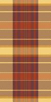 Warm autumnal plaid pattern in earthy tones. Perfect for fall fashion, textile design, or rustic backgrounds. Evokes feelings of comfort and nostalgia. vector