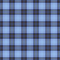 Stylish blue and black plaid pattern. Perfect for textile design, fashion, or website backgrounds. This seamless texture offers a classic yet modern feel, conveying sophistication and order. vector