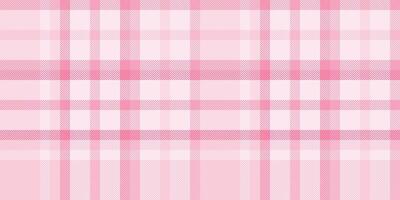 Delicate pink plaid pattern, perfect for textile design, backgrounds, or fashion projects. This soft, seamless texture evokes feelings of gentleness and femininity. vector