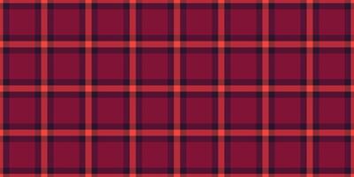 Stylish red and maroon plaid pattern. Perfect for autumnal designs, textile projects, or website backgrounds. Evokes warmth, comfort, and tradition. vector