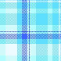 Serene blue and white plaid pattern. Perfect for textile design, website backgrounds, or crafting projects. This minimalist, fresh design evokes feelings of calmness and tranquility. vector