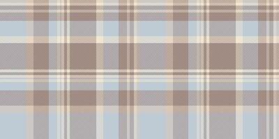Elegant pastel plaid pattern in soft blues, browns, and creams. Perfect for textile design, fashion, or website backgrounds. vector