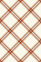 Vibrant orange and navy plaid pattern. A stylish, geometric design perfect for textile prints, apparel, packaging, or website backgrounds. vector