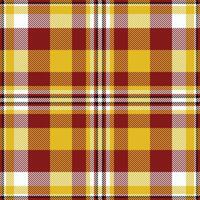 Vibrant red and gold plaid pattern. Perfect for autumnal designs, textile prints, or website backgrounds. This classic yet modern texture evokes feelings of warmth and tradition. vector